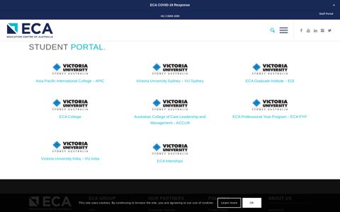 Student Portal – Education Centre of Australia | ECA