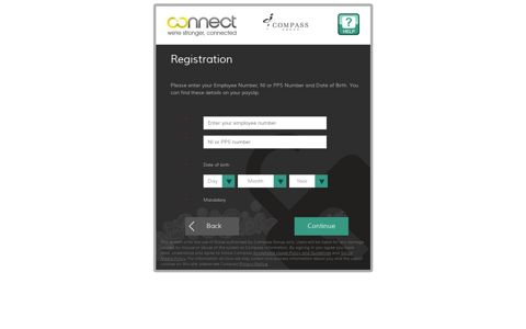 Registration - Connect Portal