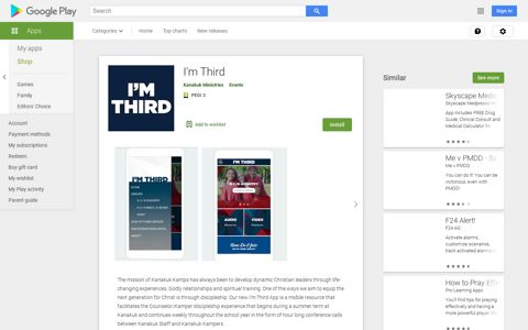 I'm Third – Apps on Google Play