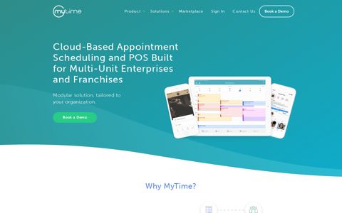 MyTime: Home page