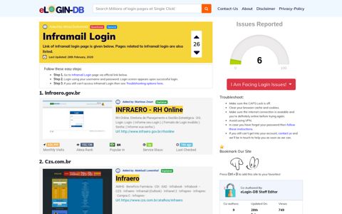 Inframail Login - A database full of login pages from all over ...