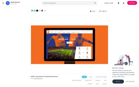 KNVB - Royal Dutch Football Association | Search by Muzli