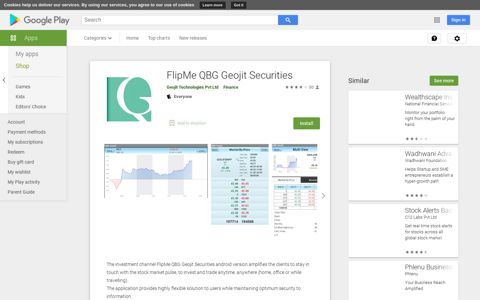 FlipMe QBG Geojit Securities - Apps on Google Play