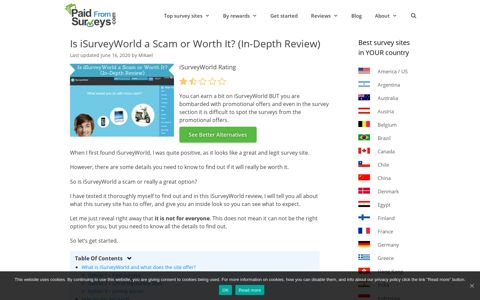 Is iSurveyWorld a Scam or Worth It? (In-Depth Review)