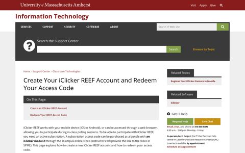 Create Your iClicker REEF Account and Redeem Your Access ...