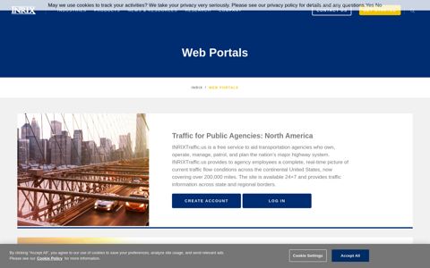 Web Portals - INRIX