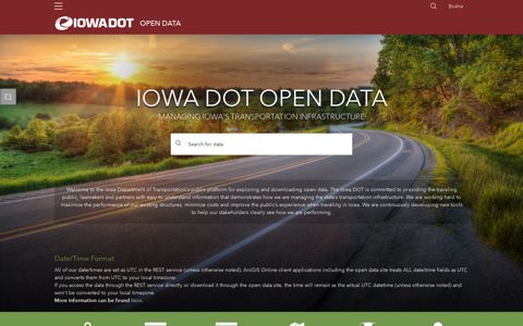 Iowa Department of Transportation - Open Data