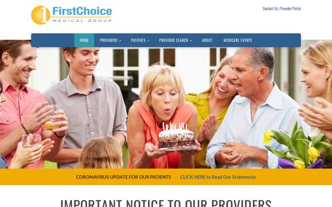 FirstChoice Medical Group: Welcome
