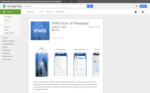 IFMIS (Govt. of Telangana) - Apps on Google Play