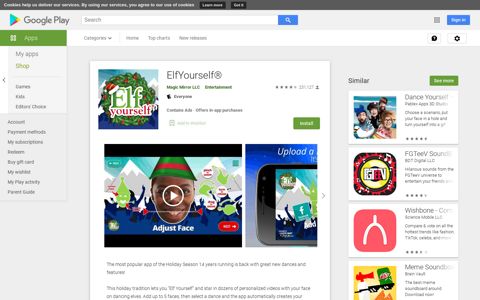 ElfYourself® - Apps on Google Play