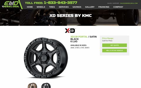 XD Series by KMC XD139 Portal Wheels & XD139 Portal ...