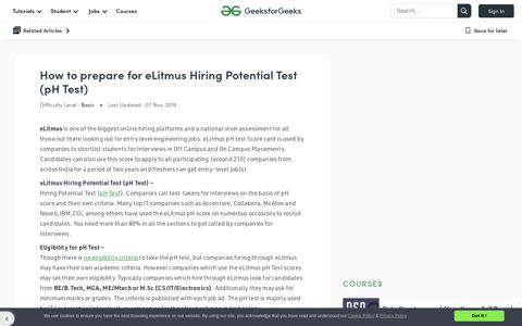 How to prepare for eLitmus Hiring Potential Test (pH Test ...