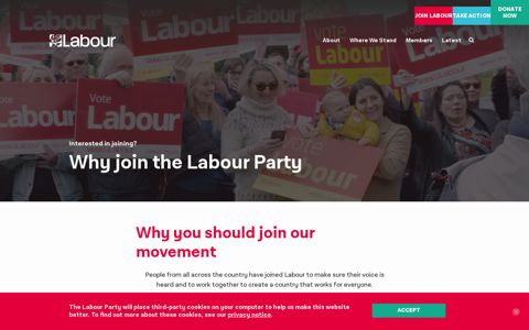Why Join Labour? - The Labour Party