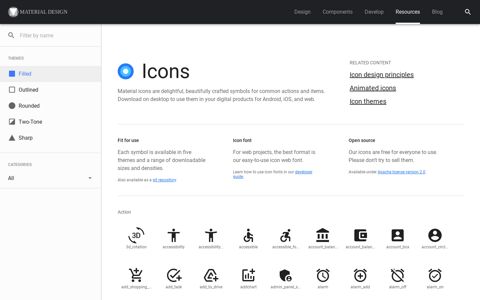 Icons - Material Design