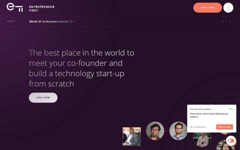 Entrepreneur First - Find a co-founder at the world's leading ...