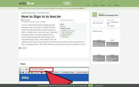 How to Sign in to Imo.Im: 5 Steps (with Pictures) - wikiHow