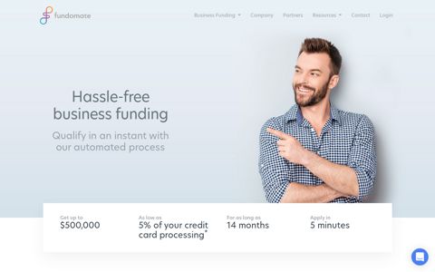 Fundomate | Hassle-free business funding