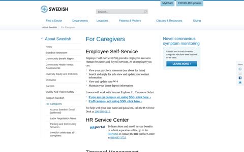 Online HR and Payroll Access for Swedish Employees ...