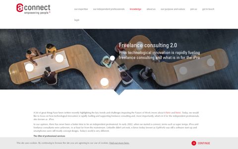 Freelance Consulting & Technical Innovation| a-connect