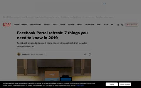 Facebook Portal refresh: 7 things you need to know in 2019 ...