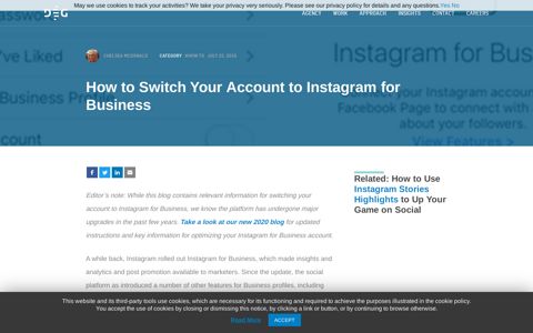 How to Switch Your Account to Instagram for Business