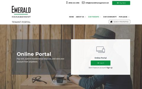 Tenant Portal - Emerald Management LLC
