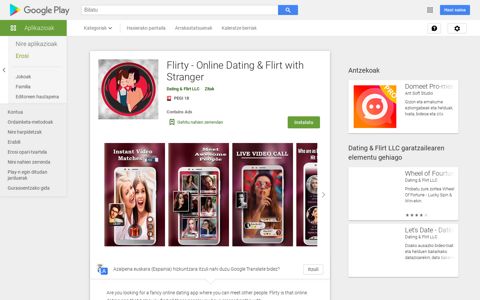 Flirty - Online Dating & Flirt with Stranger - Google Play-ko ...