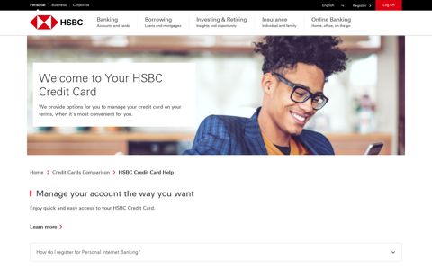 HSBC Credit Card Help - HSBC Bank USA