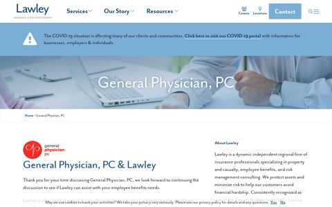 General Physician, PC - Lawley Insurance