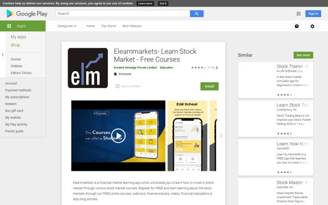 Elearnmarkets- Learn Stock Market - Free Courses – Apps on ...