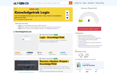 Knowledgetrak Login - мегафон Login