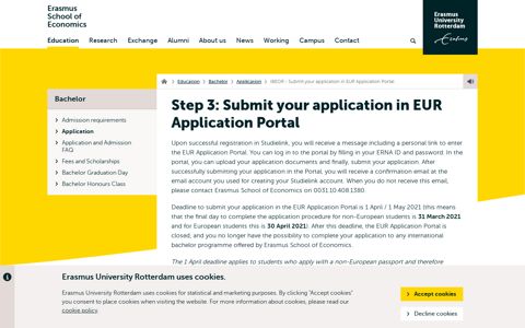 IBEOR - Submit your application in EUR Application Portal ...