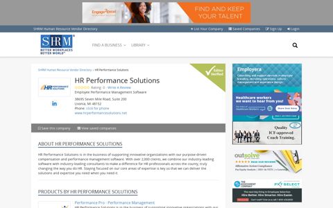 HR Performance Solutions - Review capabilities and get ...