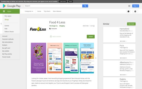 Food 4 Less - Apps on Google Play