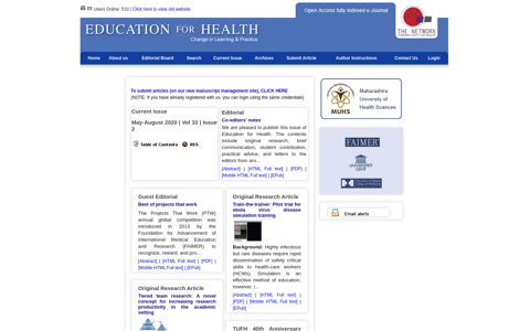 Educ Health