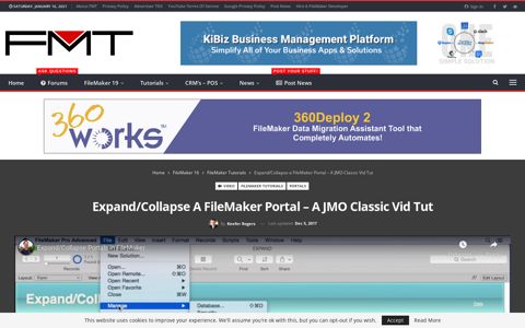 Expand/Collapse a FileMaker Portal – A JMO Classic Vid Tut ...