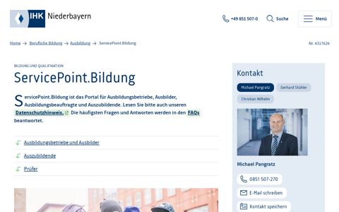 ServicePoint.Bildung - IHK Niederbayern