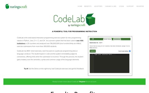 Turing's Craft - CodeLab