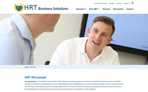 Personeel - Salarisadministratie - HRT Business Solutions