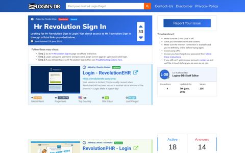 Hr Revolution Sign In - Logins-DB