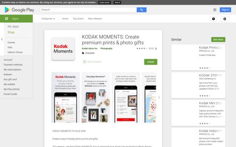 KODAK MOMENTS: Create premium prints & photo gifts ...