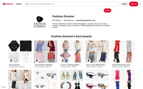 Fashion Domino (fashiondomino) - Profile | Pinterest