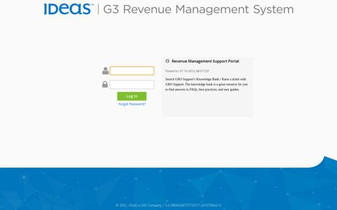 Revenue Management Support Portal
