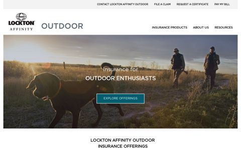 Lockton Affinity Outdoor: Gun Insurance and More
