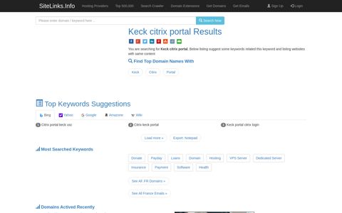 Keck citrix portal Results For Websites Listing - SiteLinks.Info