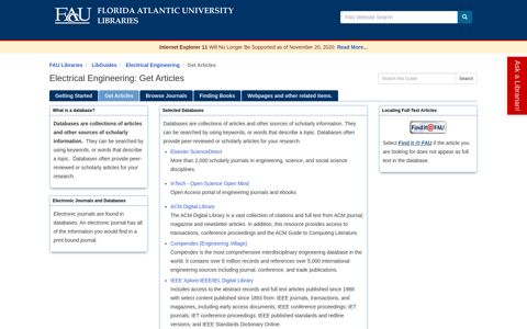 Get Articles - FAU's LibGuides - Florida Atlantic University