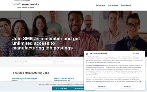 SME Jobs Connection: Manufacturing Jobs