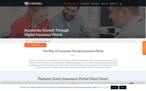 Insurance Portal Development | Insurance Agency Software ...