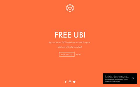 Sign up FREE UBI Basic Income — MYUBI