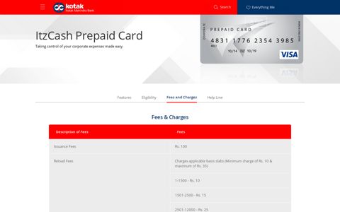 Fees and Charges - Itzcash Prepaid Netcard -Personal ...